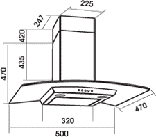 Вытяжка MBS Ruta 150 в Москве и Московской области от магазина Ammina