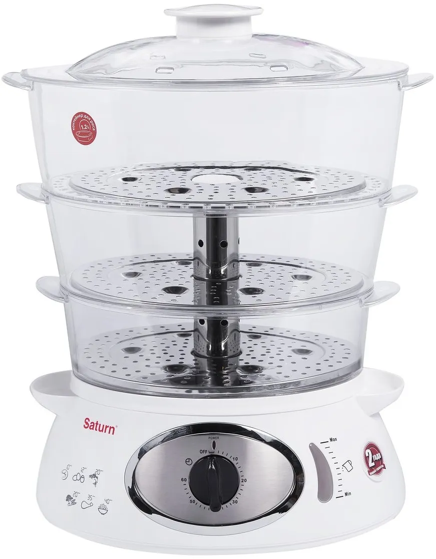 Пароварка / яйцеварка Saturn ST-EC0100 в Москве и Московской области от магазина Ammina