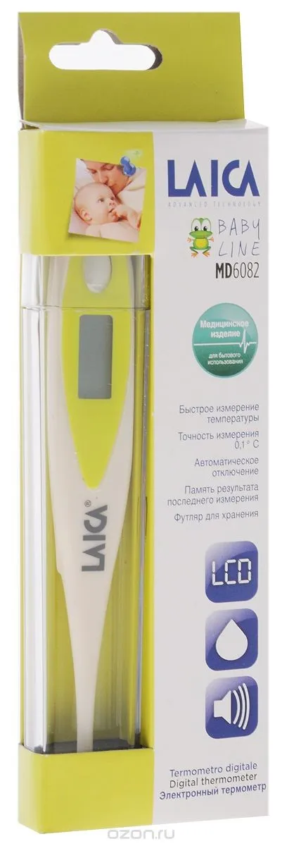 Медицинский термометр Laica MD6082 в Москве и Московской области от магазина Ammina