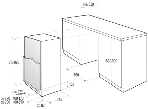 Встраиваемый холодильник Korting KSI8256 в Москве и Московской области от магазина Ammina