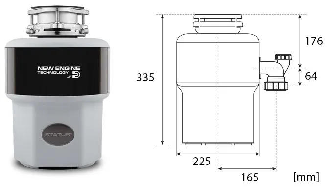 Измельчитель отходов STATUS Premium 400 в Москве и Московской области от магазина Ammina